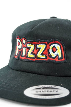 Czapka z daszkiem Pizza - Deaf Snapback (black)