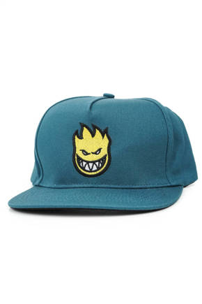 Czapka z daszkiem Spitfire - Bighead Fill snapback blue/yellow