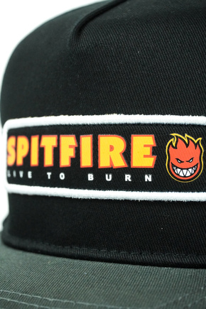 Czapka z daszkiem Spitfire - LTB Patch (black)