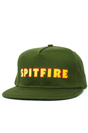 Czapka z daszkiem Spitfire - LTB Script Snapback (olive)