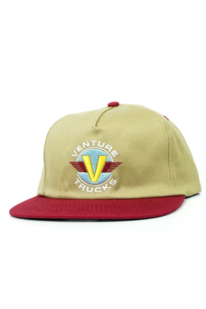 Czapka z daszkiem Venture - Wings Snapback (tan)