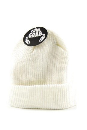 Czapka zimowa Crab Grab - Claw Label Beanie (natural)