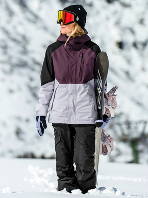 Damska kurtka snowboardowa Volcom - Aris Ins Gore  black plum