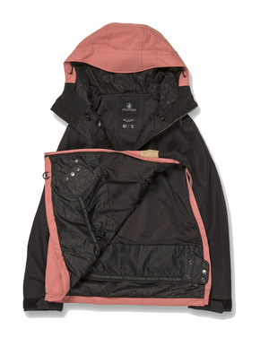 Damska kurtka snowboardowa Volcom - Ashfield Pullover (earth pink)