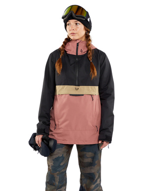 Damska kurtka snowboardowa Volcom - Ashfield Pullover (earth pink)