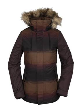 Damska kurtka snowboardowa Volcom - WMN Fawn Ins stripe