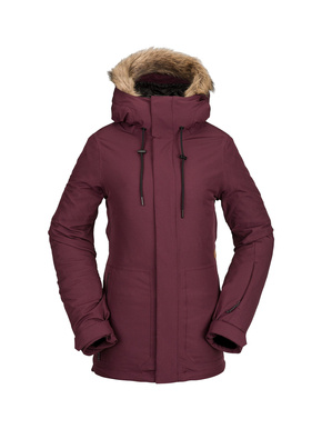 Damska kurtka snowboardowa Volcom - WMN Shadow Ins (merlot)