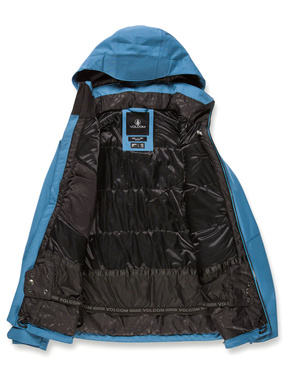 Damska kurtka snowboardowa Volcom - WMN Shelter 3D Stretch (petrol blue)