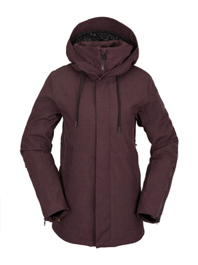 Damska kurtka snowboardowa Volcom - WMN Sherwin Ins (black plum)  