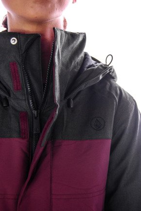 Damska kurtka snowboardowa Volcom - WMN Vaycay Insulated Burgundy