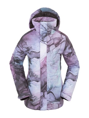 Damska kurtka snowboardowa Volcom - Westland Ins (storm tie dye)