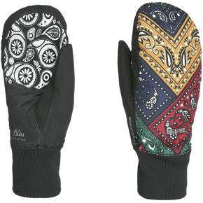 Damskie rękawice snowboardowe Level - Glove Coral Mitt Paisley