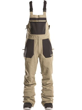 Damskie spodnie snowboardowe ThirtyTwo - Basement Bib WMN (khaki)