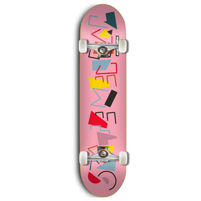 Deska Kompletna Skate Mental - Art Blocks Complete pink