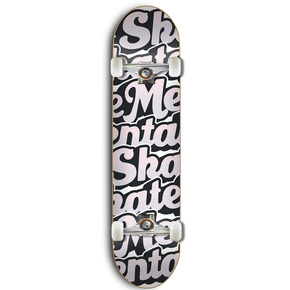 Deska Kompletna Skate Mental - Script Complete white/pink