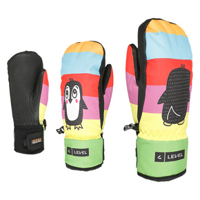 Dziecięce rękawice snowboardowe Level - Vertigo Teen Mitten (rainbow)