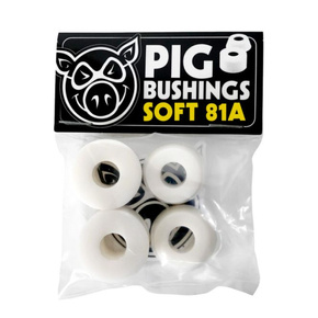 Gumki do trucków PIG - Bushings 81a soft (white)