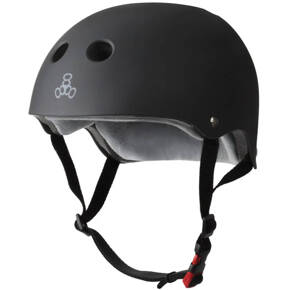 Kask Triple eight - The Certified Sweatsaver  (Black Rubber)