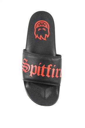 Klapki Spitfire -  OG Slides black/red