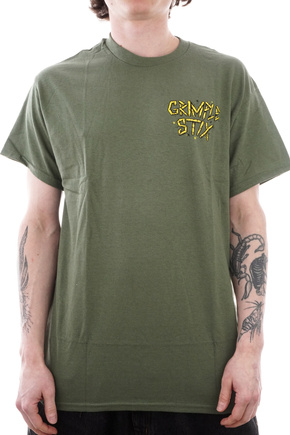 Koszulka Antihero - Grimple Vacation Shirt (Army Green)