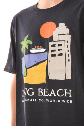 Koszulka Element - Long Beach Worldwide SS (eclipse navy)