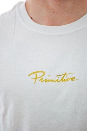 Koszulka Primitive - Nuevo Gold Foil white