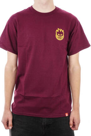 Koszulka Spitfire -  Lil Big Head (maroon/gold)