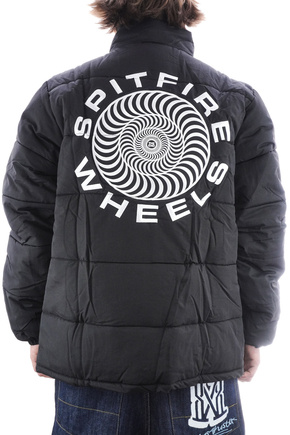 Kurtka Spitfire - Classic 87 Swirl Puff jacket (black)