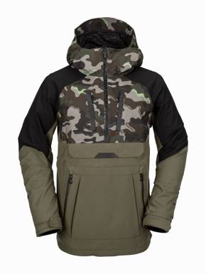 Kurtka snowboardowa Volcom - Brighton Pullover Army