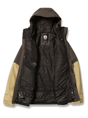 Kurtka snowboardowa Volcom - L Gore Tex (brown)