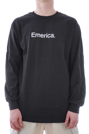 Longsleeve Emerica - Eff Corporate (black)