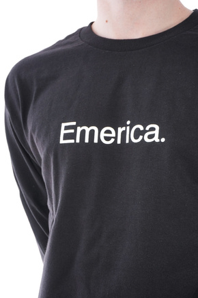 Longsleeve Emerica - Eff Corporate (black)