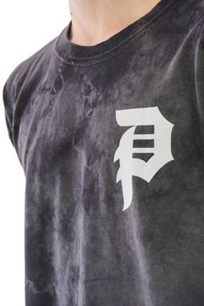 Longsleeve Primitive - Doom Washed (tiedye grey/black)