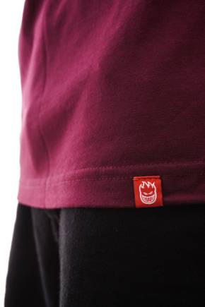 Longsleeve Spitfire - Old E Combo burgundy