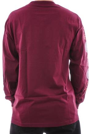 Longsleeve Spitfire - Old E Combo burgundy