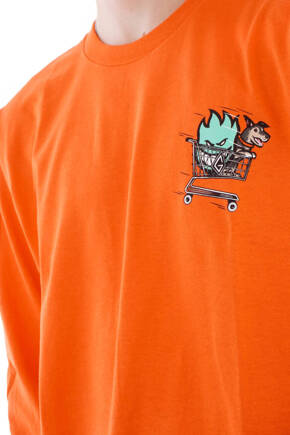 Longsleeve Spitfire x Gnarhunters Cart orange