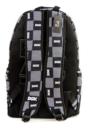 Plecak DGK - Checkers (black/white)