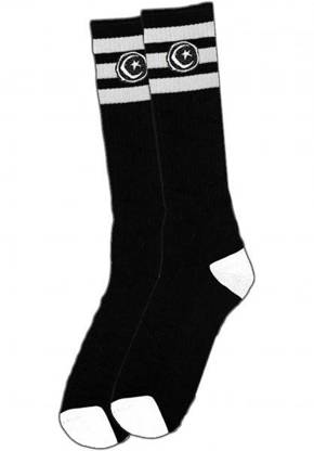 Skarpety Foundation -  Tall 3 Stripe (black)