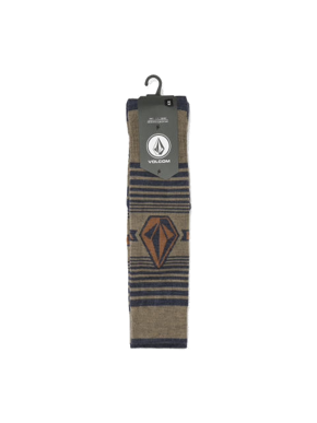 Skarpety Volcom - Horizon Wool Bend OTC  (chestnut brown)