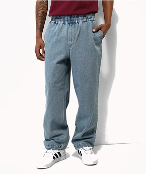 Spodnie DGK - All Day Vintage Denim (stone wash)