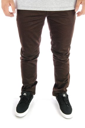 Spodnie Kr3w - K Standard Chino Dark Chocolate