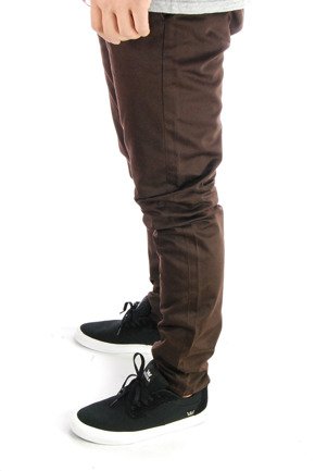 Spodnie Kr3w - K Standard Chino Dark Chocolate