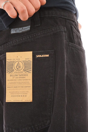 Spodnie Volcom - Billow Tapered Denim (black)