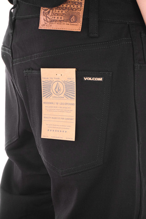 Spodnie Volcom - Modown Denim (black on black)