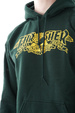 Bluza Thrasher x Antihero - Hood Banner (forest green)