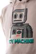 Bluza Toy Machine - Pen & Ink Robot grey