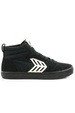 Buty Cariuma - Catiba High Pro (All Black Suede and Canvas Ivory Logo)