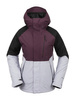 Damska kurtka snowboardowa Volcom - Aris Ins Gore  black plum