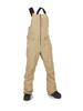 Damskie spodnie snowboardowe Volcom - Swift Bib Overall  (dark khaki)