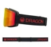 Gogle Dragon R1 OTG x Spyder - Black Red Lumalens Red Ionized & Lumalens Light Rose Lens